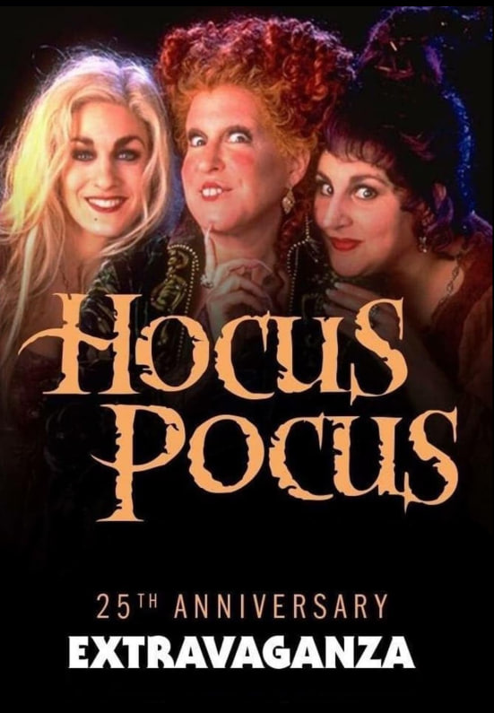 Hocus Pocus25周年万圣节狂欢